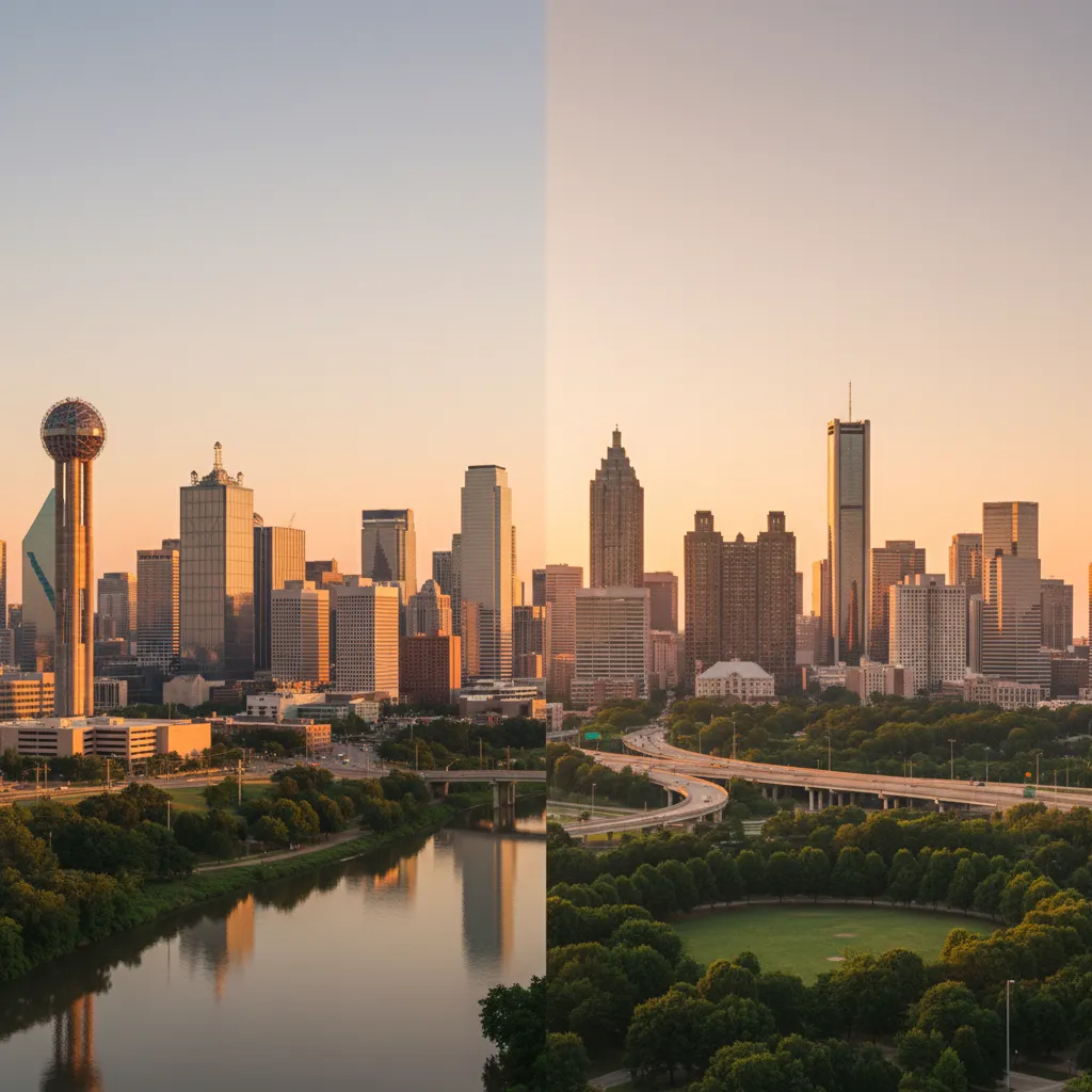 Dallas vs Atlanta comparison — relocating to Texas 2026