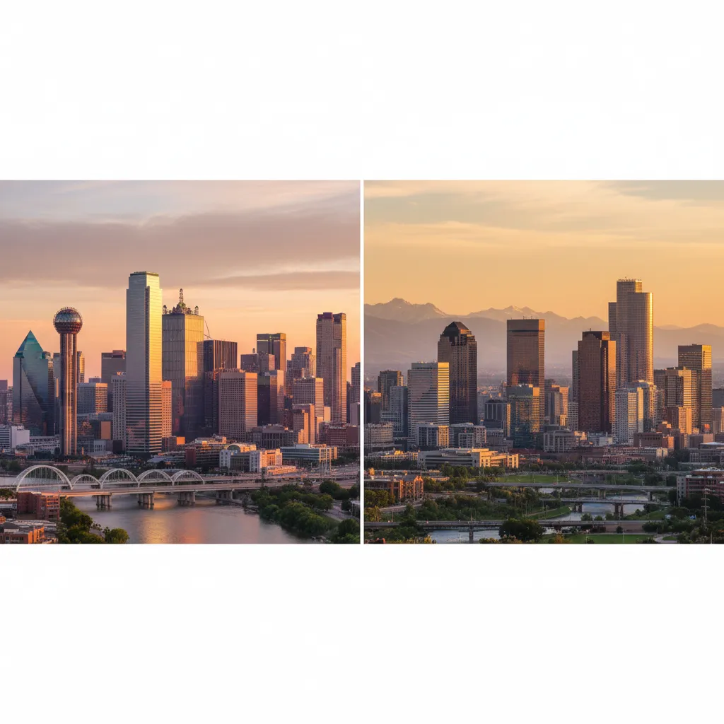 Dallas vs Denver comparison — relocating to Texas 2026