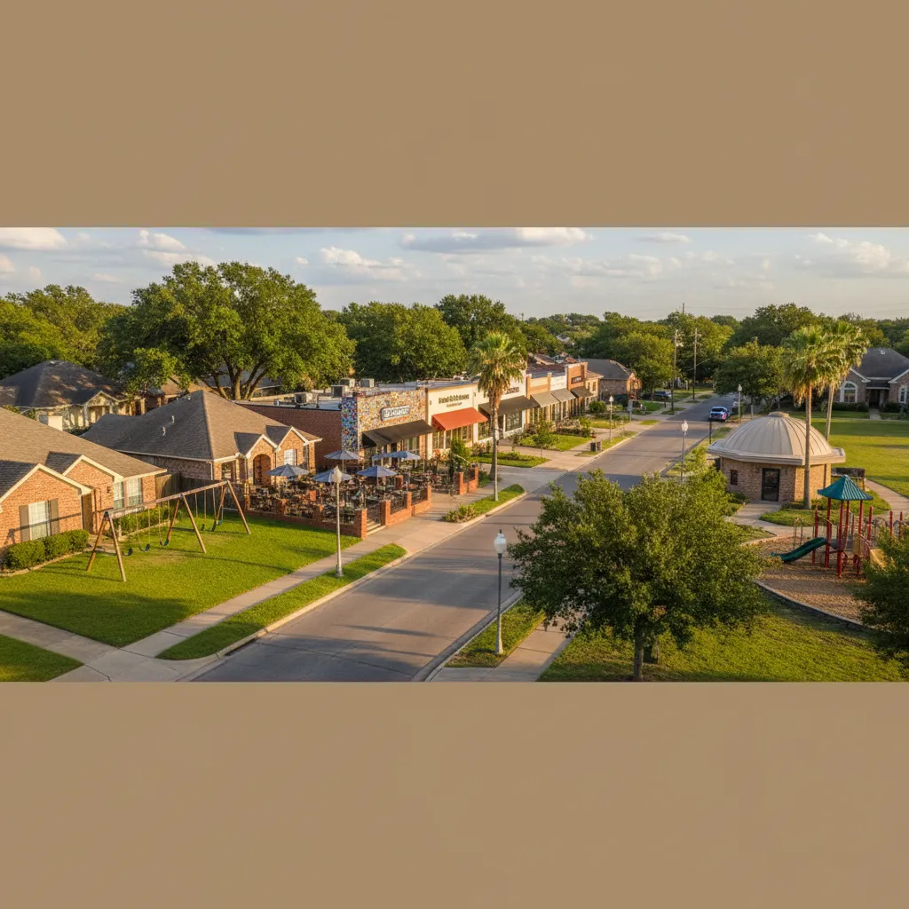 Bellaire neighborhood in Houston Texas — residential streetscape and community